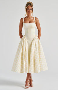 Lemon Gingham