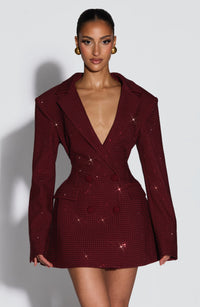 Burgundy Sparkle