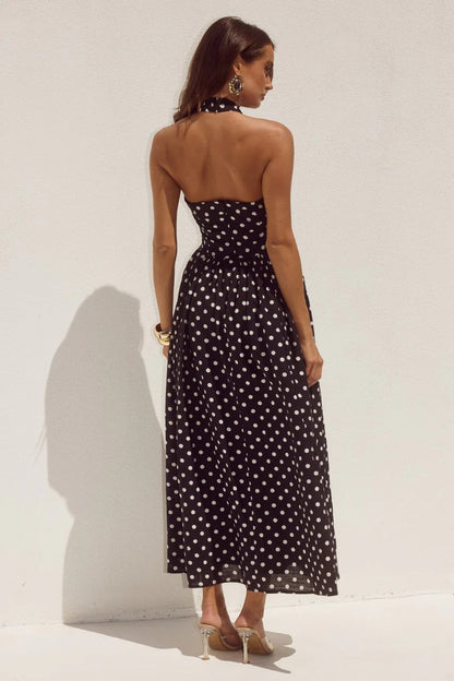 Black/White Polka