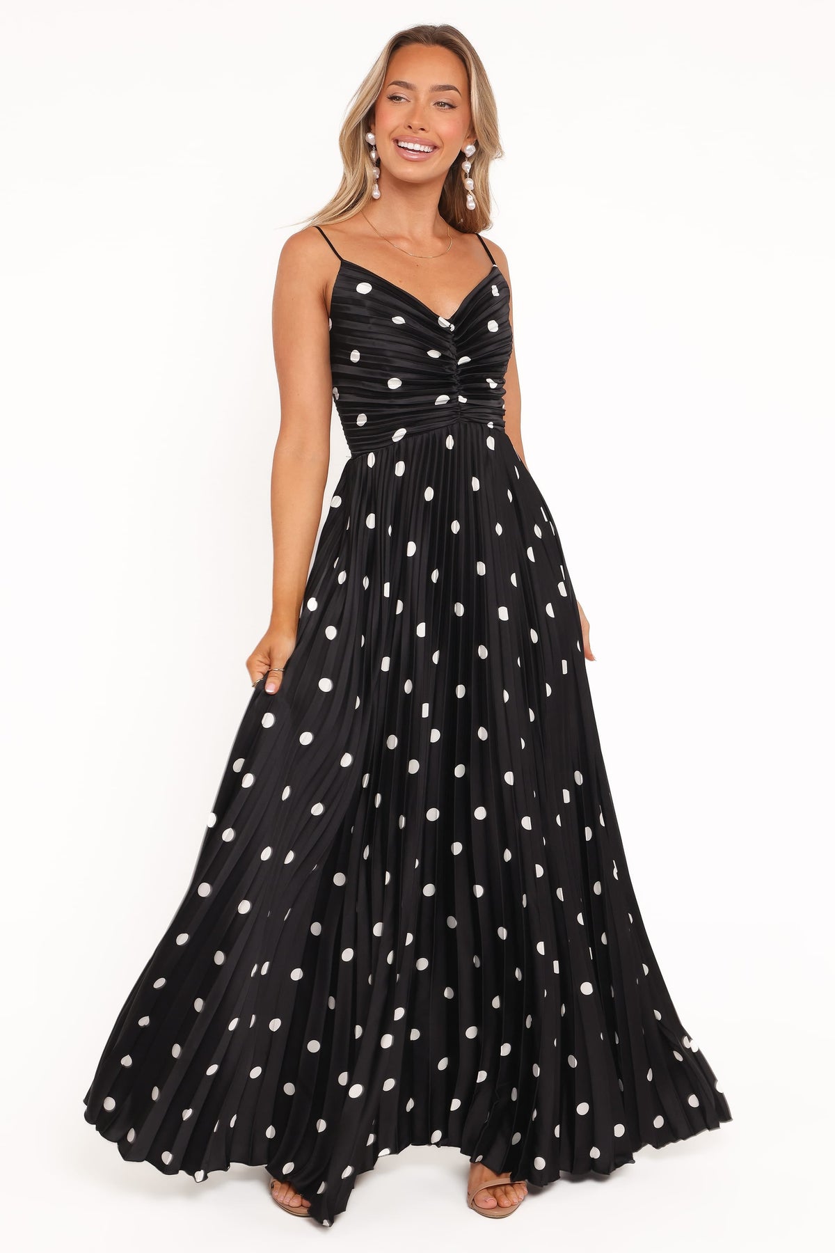 Black Polka Dot