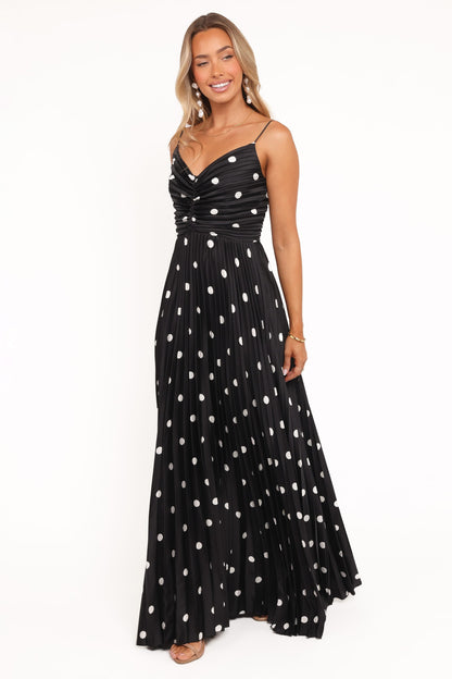 Black Polka Dot