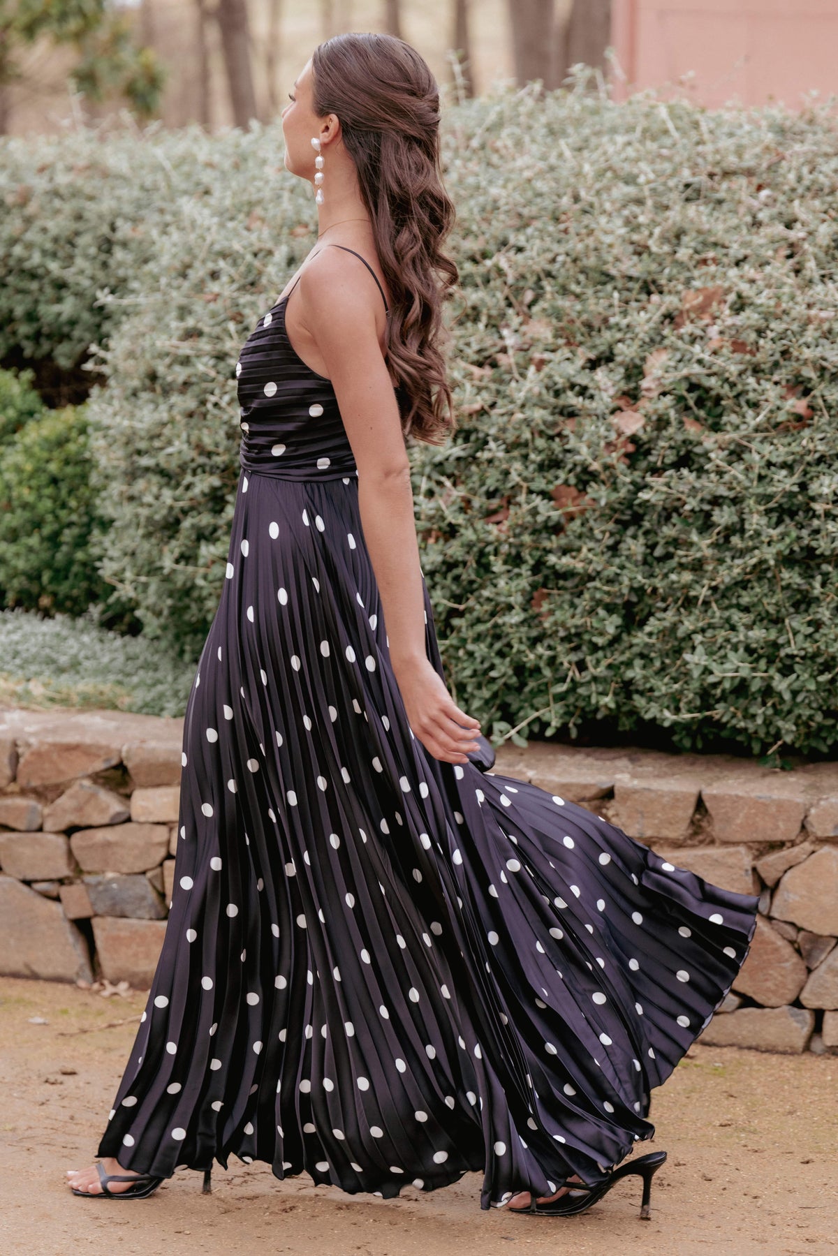 Black Polka Dot